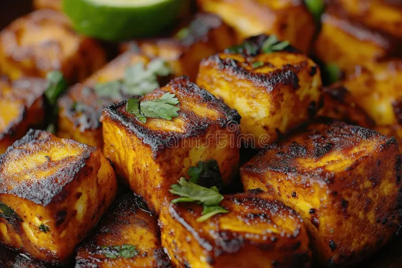 golden crispy paneer