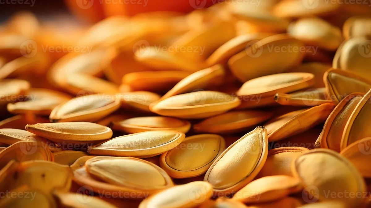 golden roasted pumpkin seeds