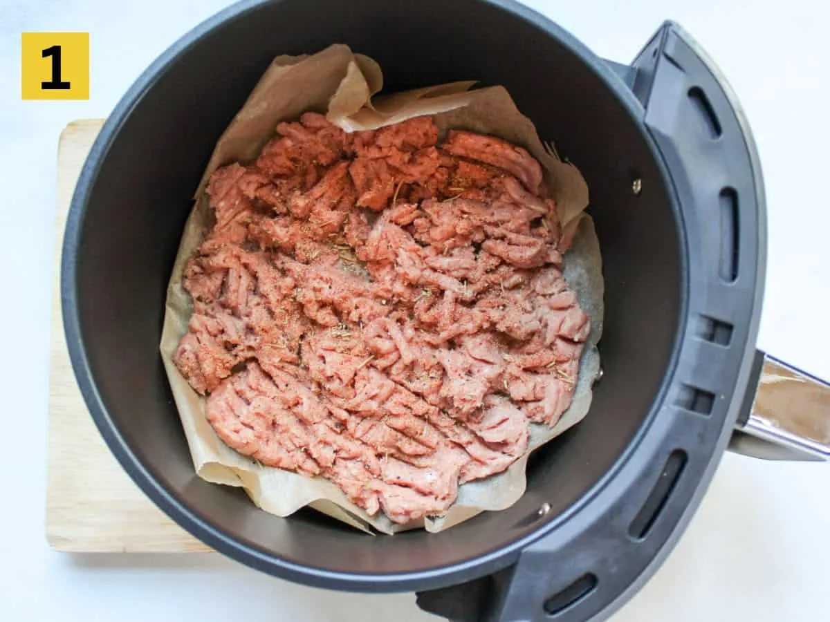ground turkey air fryer recipes