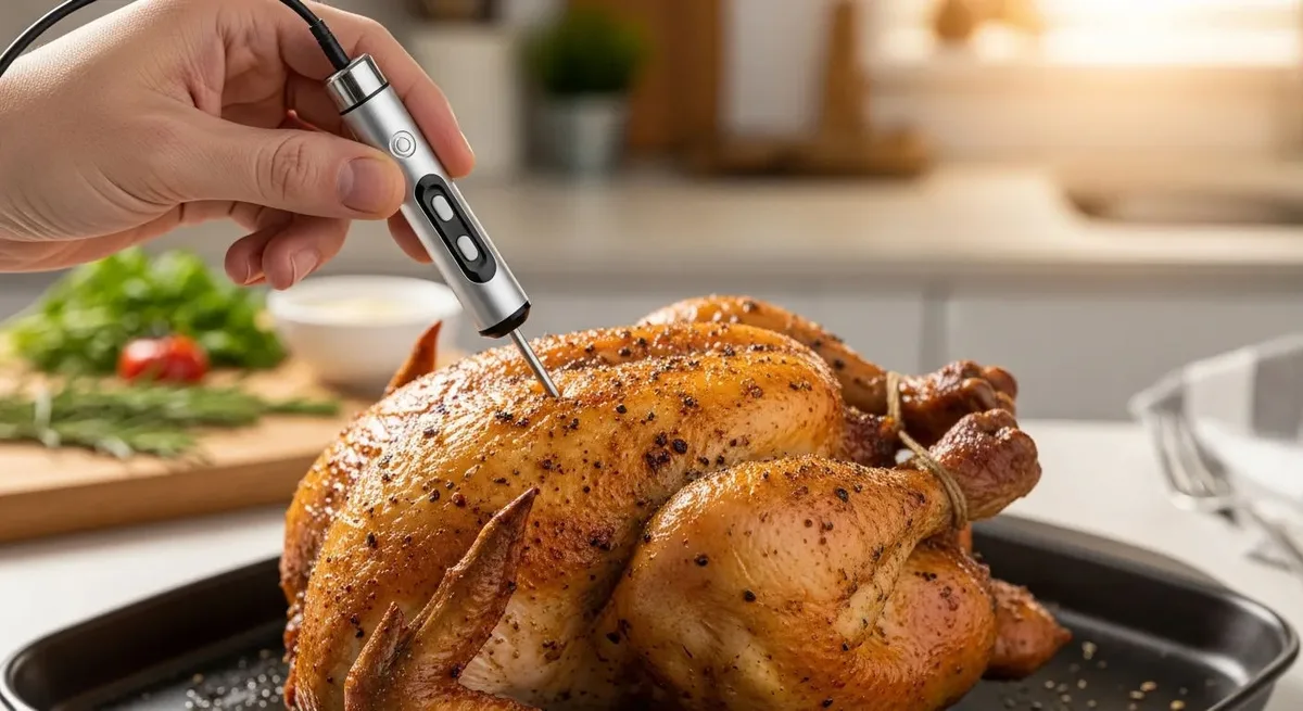 Internal chicken temperature