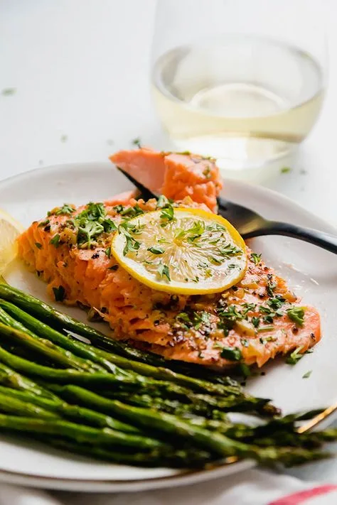 Lemon-Garlic Steelhead