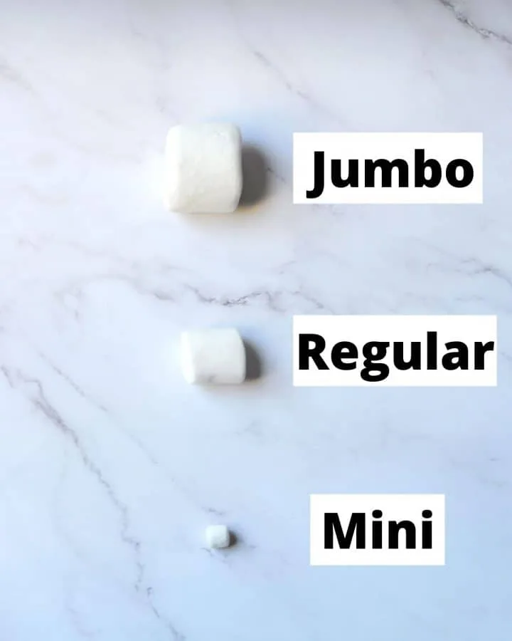 marshmallow sizes