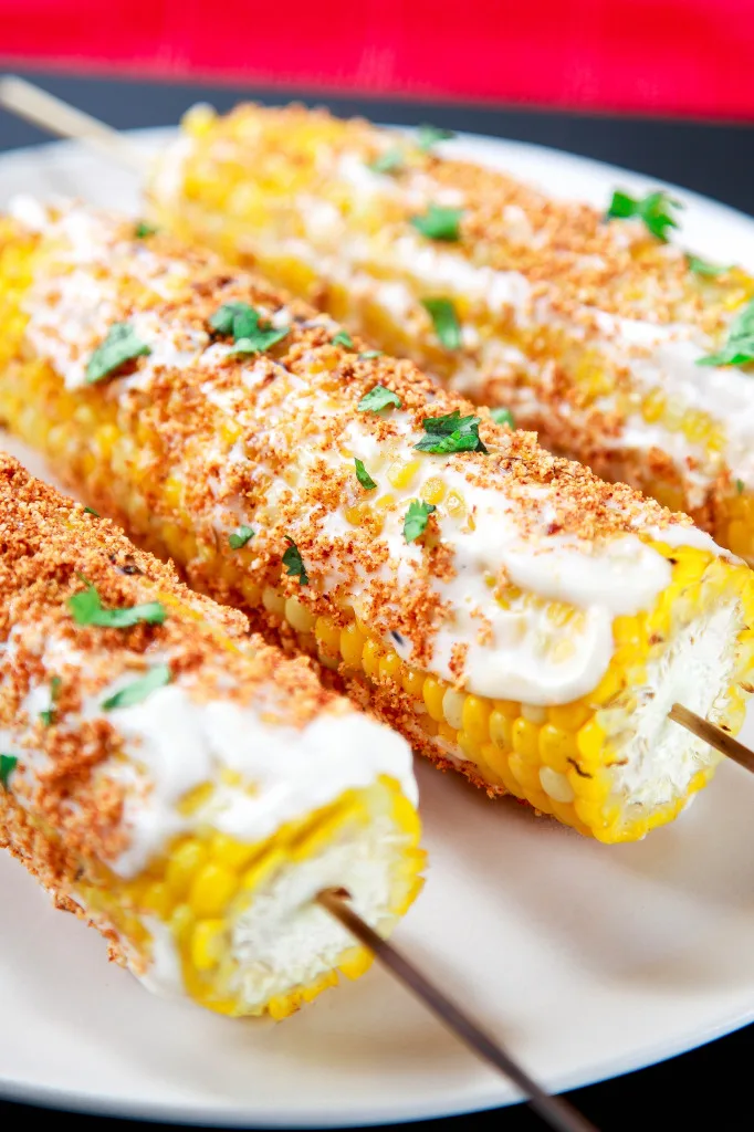 Mexican street corn elote