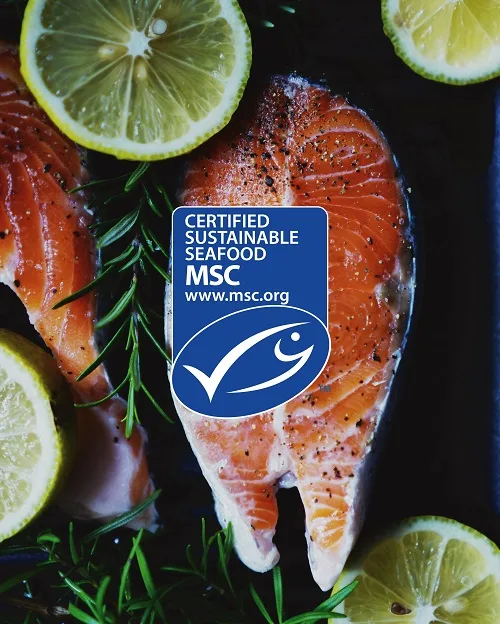 MSC certified seafood label