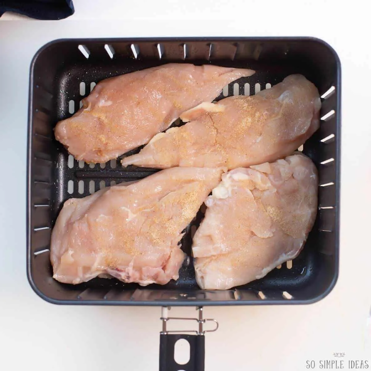 ninja air fryer basket layout