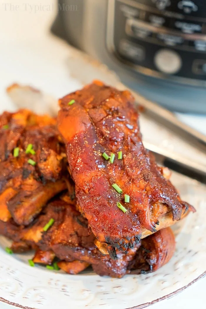 Ninja Foodi baby back ribs