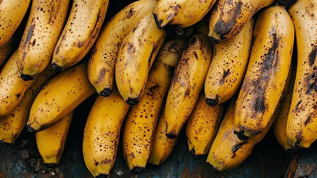 overripe bananas