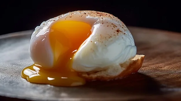 poached eggs