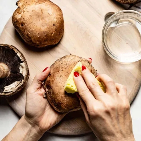 portobello mushroom prep
