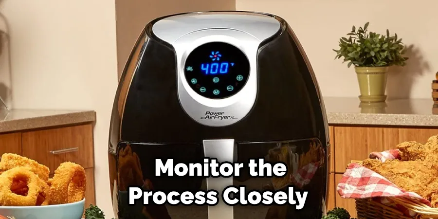 Preheating Air Fryer