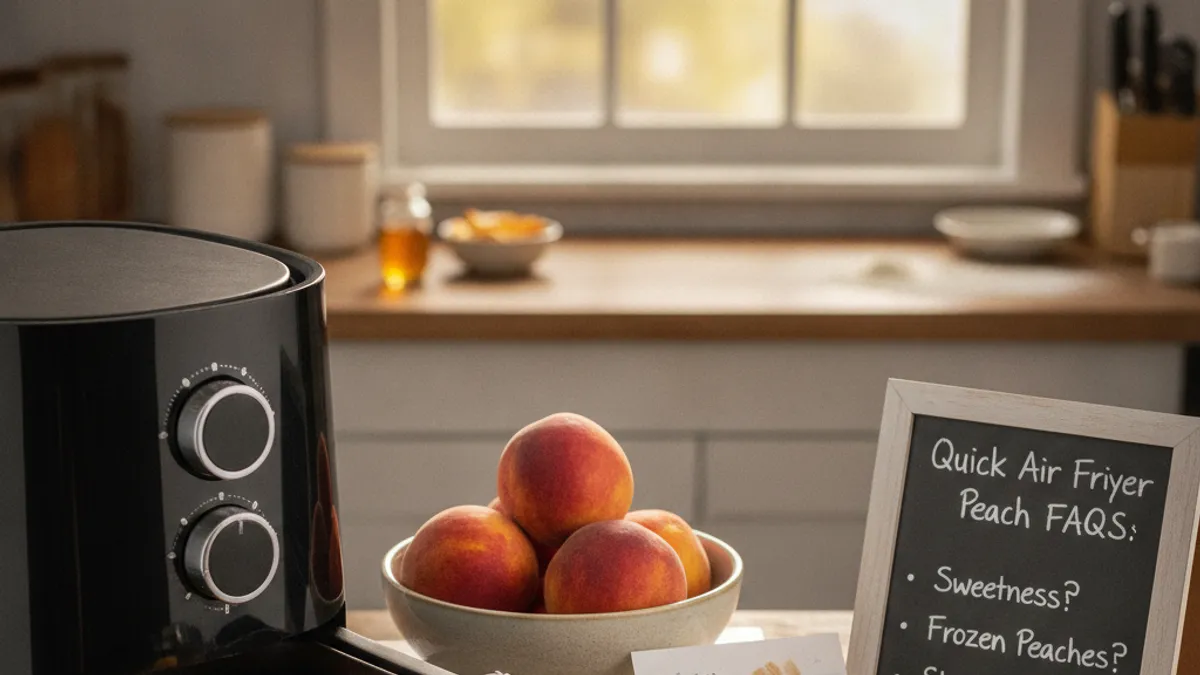 Quick Air Fryer Peach FAQs