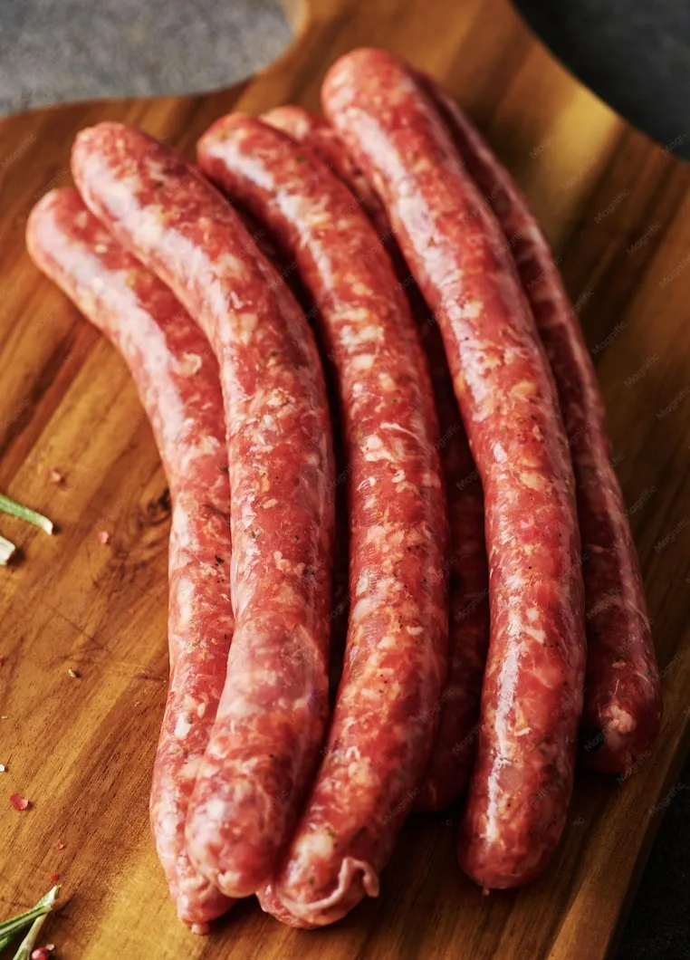 raw bratwurst links