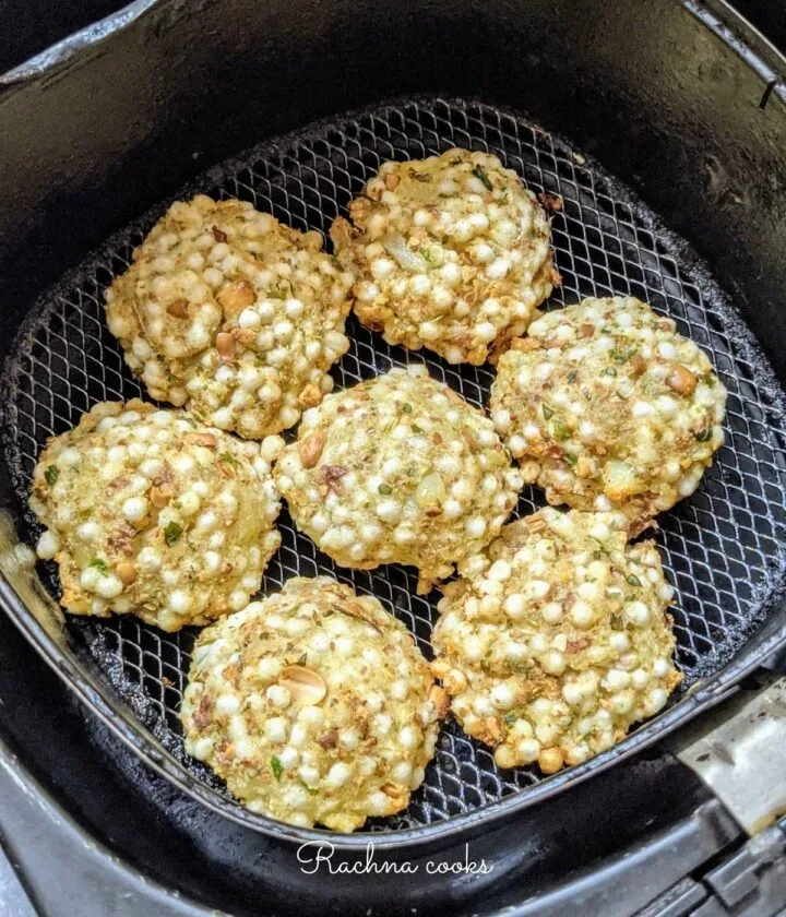 sabudana vada recipe in air fryer