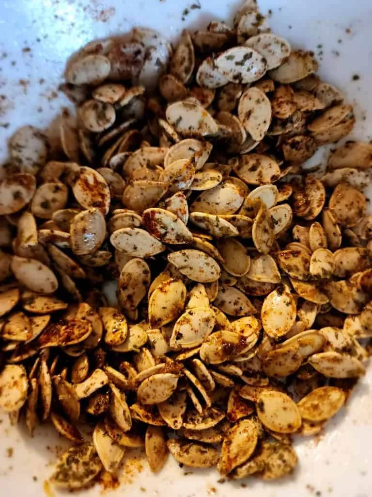 seasoning pumpkin seeds