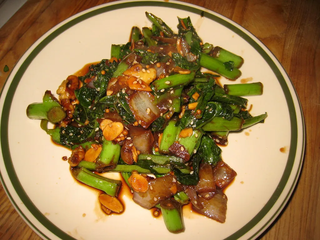 seasoning vegetables