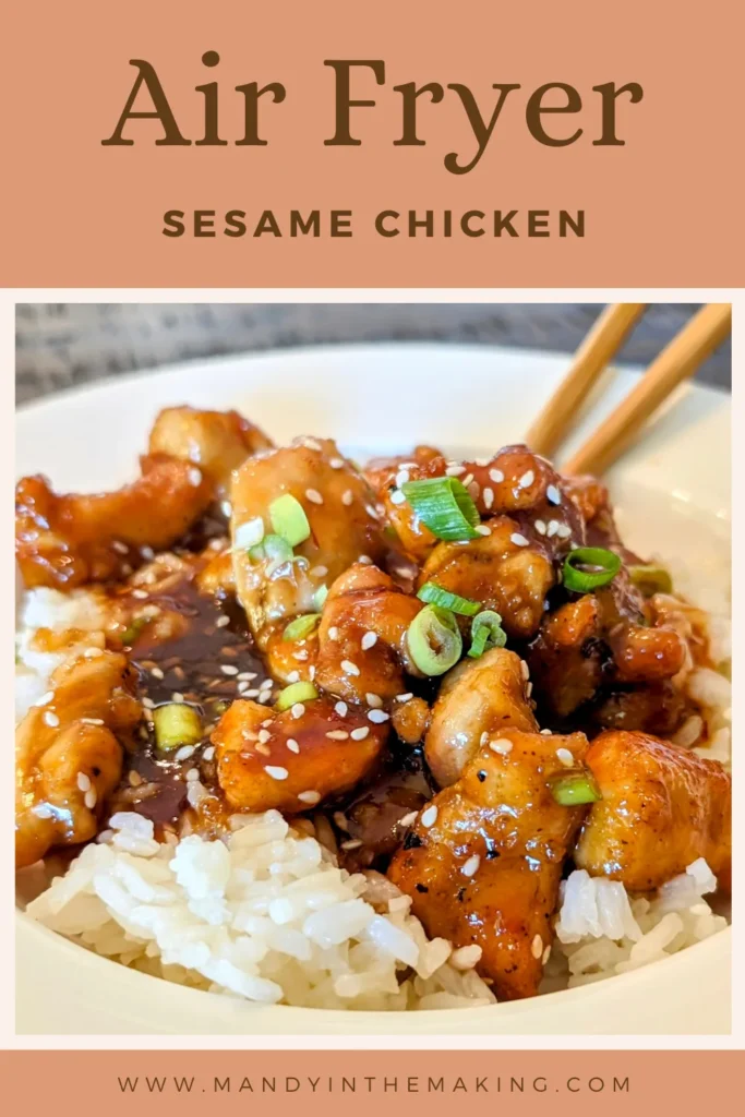 sesame chicken recipe air fryer