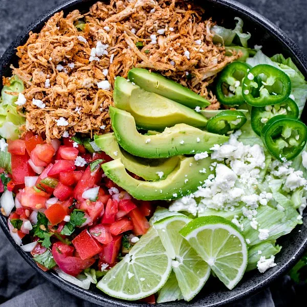 shredded chicken filling