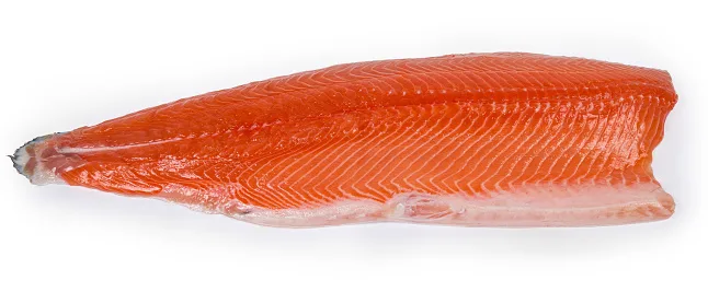 skin-on frozen salmon
