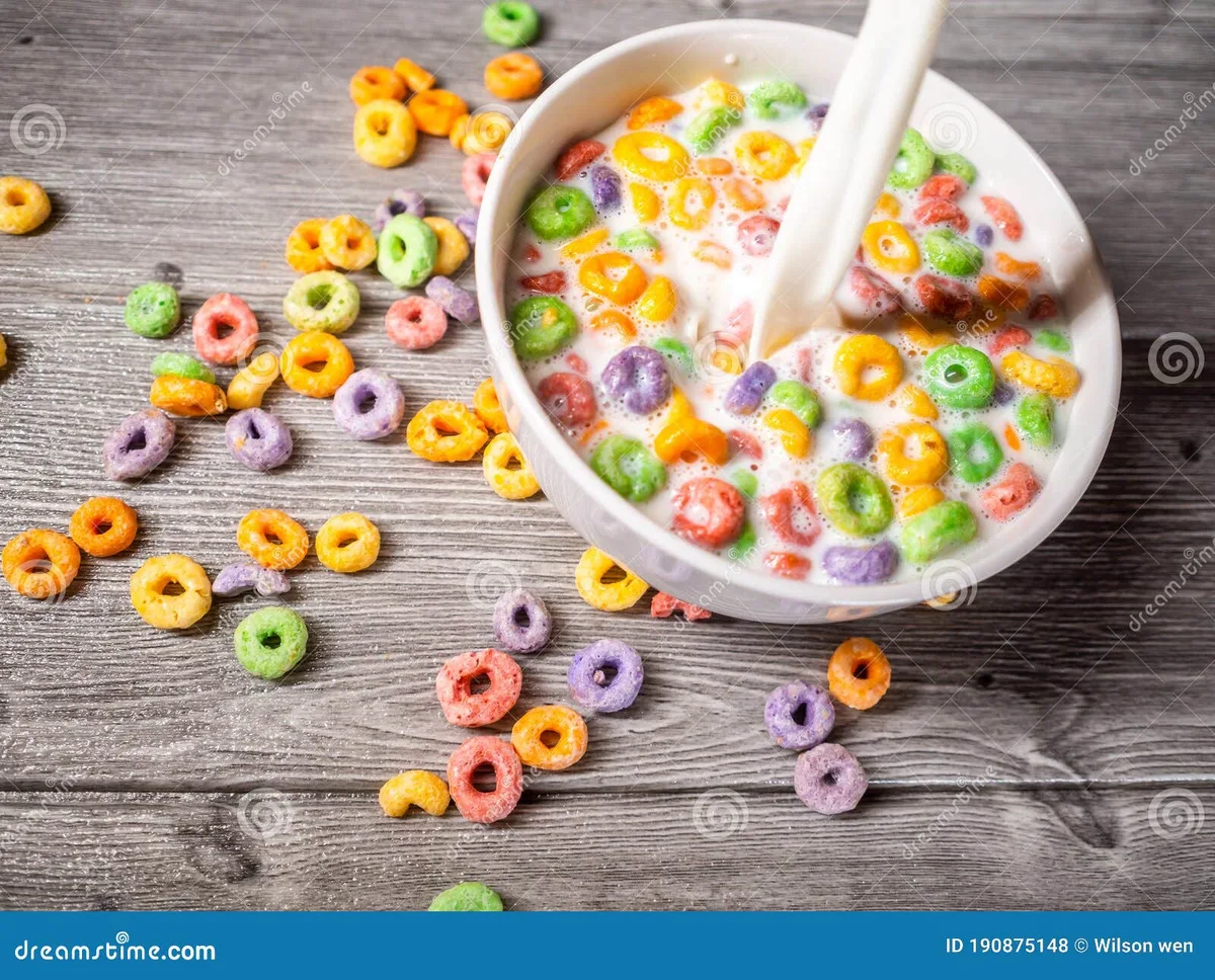 sugary breakfast cereals