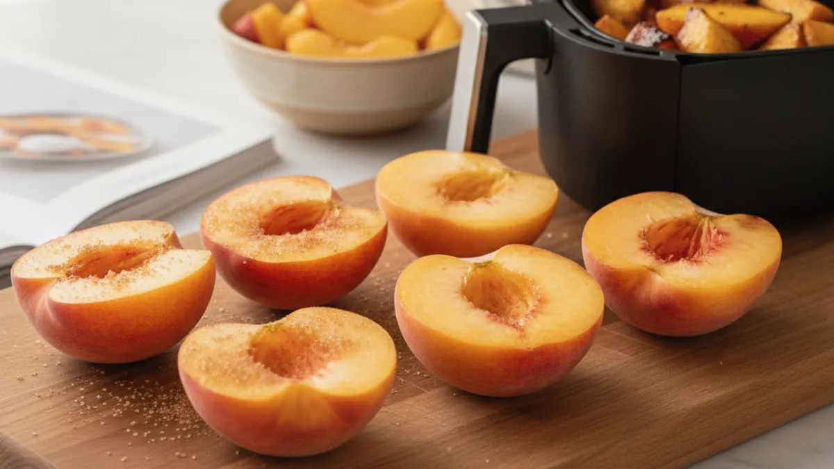 The Best Peaches for Air Frying: Ripeness Matters