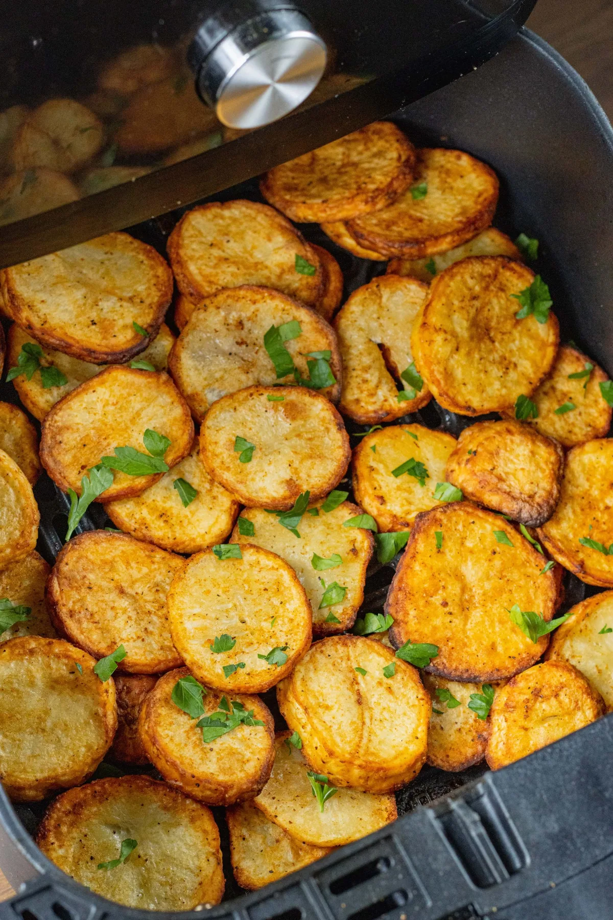 Unevenly cooked potatoes