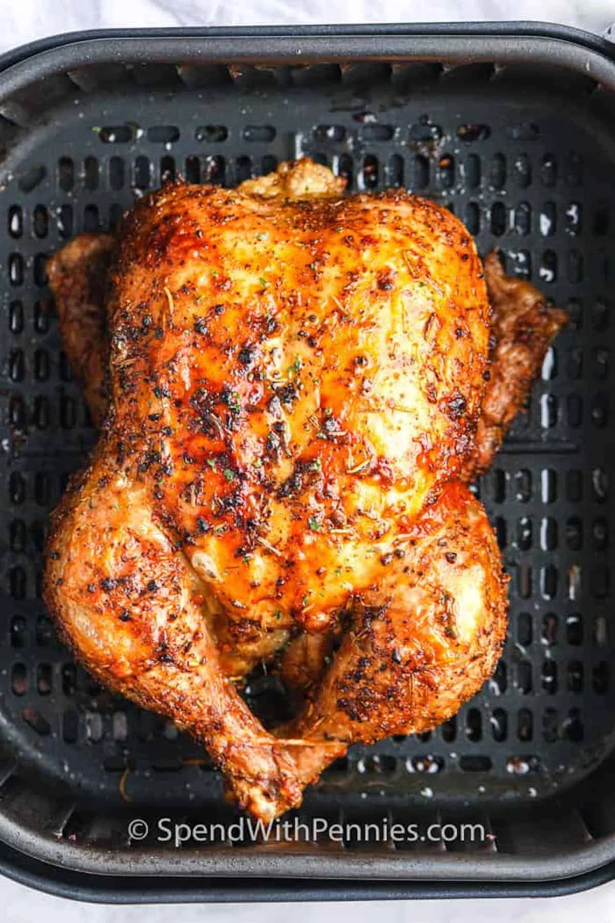 whole chicken air fryer