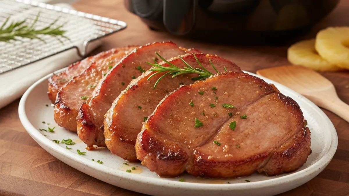 Why Air Fryer Ham Steak Works So Well