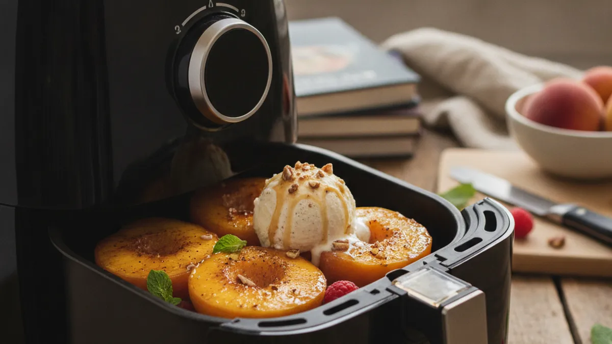 Why Air Fryer Peaches Are Your New Favorite Go-To Dessert
